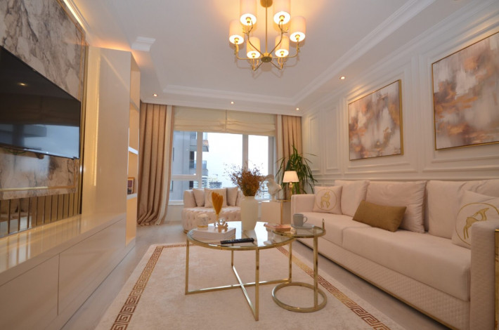 Квартира 2+1 с ремонтом и новой мебелью в Махмутларе, 100 м2 - Ракурс 2