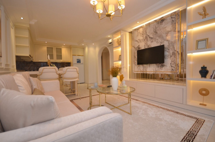 Квартира 2+1 с ремонтом и новой мебелью в Махмутларе, 100 м2 - Ракурс 3