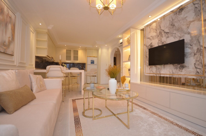 Квартира 2+1 с ремонтом и новой мебелью в Махмутларе, 100 м2 - Ракурс 4