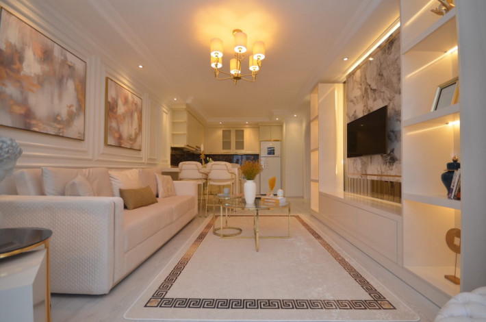 Квартира 2+1 с ремонтом и новой мебелью в Махмутларе, 100 м2 - Ракурс 6