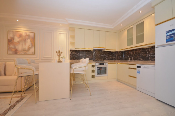 Квартира 2+1 с ремонтом и новой мебелью в Махмутларе, 100 м2 - Ракурс 11