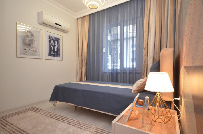 Квартира 2+1 с ремонтом и новой мебелью в Махмутларе, 100 м2 - Ракурс 13