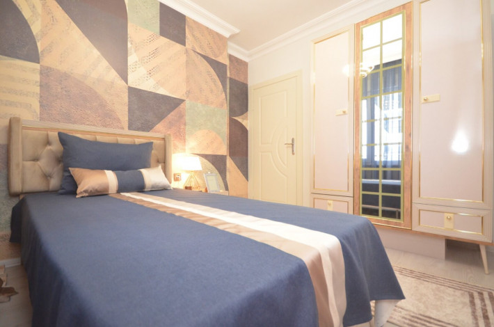 Квартира 2+1 с ремонтом и новой мебелью в Махмутларе, 100 м2 - Ракурс 14