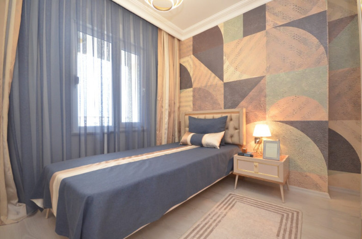 Квартира 2+1 с ремонтом и новой мебелью в Махмутларе, 100 м2 - Ракурс 16