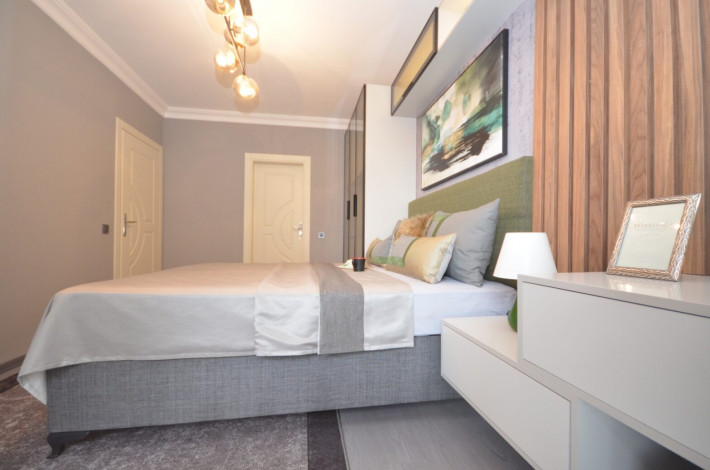 Квартира 2+1 с ремонтом и новой мебелью в Махмутларе, 100 м2 - Ракурс 17