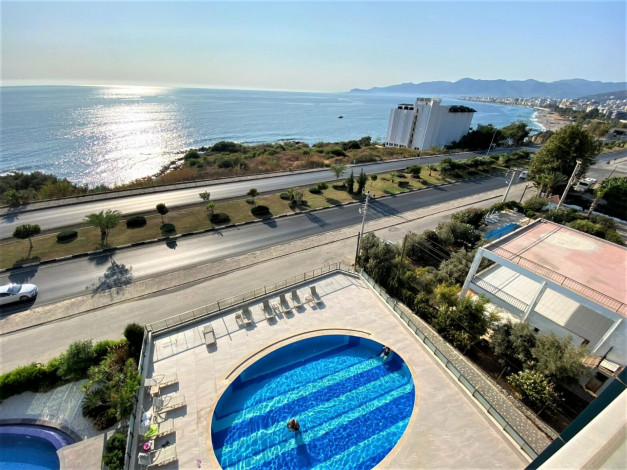 Квартира 1+1 в новом комплексе на первой линии моря в Каргыджаке, 75 м2 - Ракурс 5