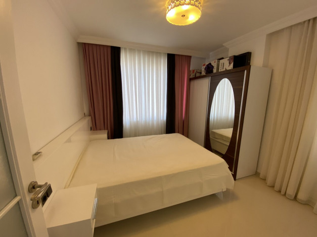 Трехкомнатная меблированная квартира в Махмутлар, 110 м2 - Ракурс 7