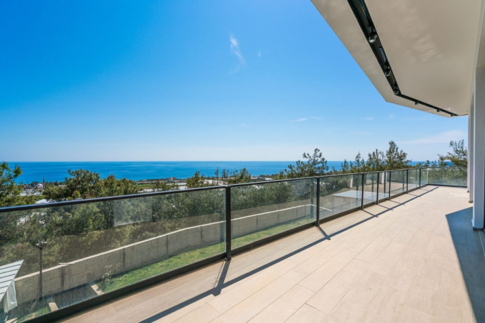 Вилла 6+1 в Авсалларе рядом с песчаным пляжем, 375 м2 - Ракурс 8