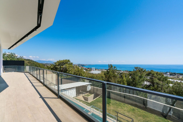 Вилла 6+1 в Авсалларе рядом с песчаным пляжем, 375 м2 - Ракурс 28