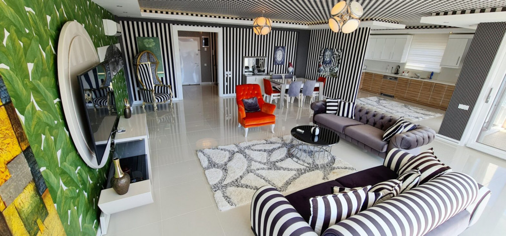 Вилла 3+1 в комплексе с инфраструктурой в районе Каргыджак, 280 м2 - Ракурс 4