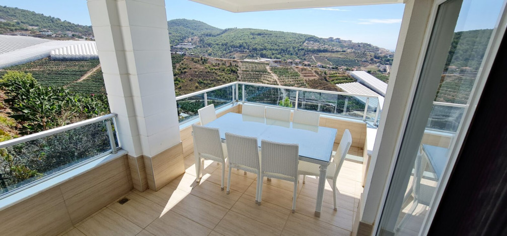 Вилла 3+1 в комплексе с инфраструктурой в районе Каргыджак, 280 м2 - Ракурс 10