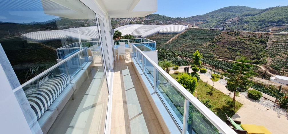 Вилла 3+1 в комплексе с инфраструктурой в районе Каргыджак, 280 м2 - Ракурс 11