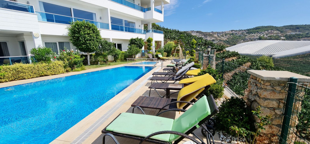 Вилла 3+1 в комплексе с инфраструктурой в районе Каргыджак, 280 м2 - Ракурс 41