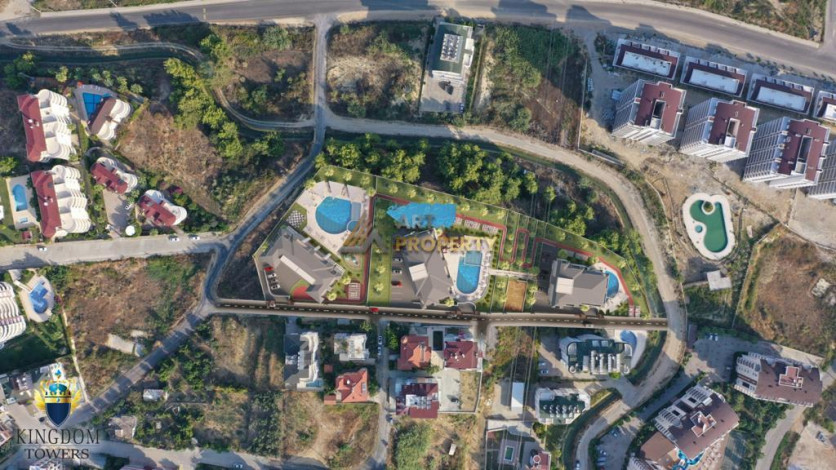 Новый проект на этапе строительства с видовыми квартирами в Авсалларе! - Ракурс 5