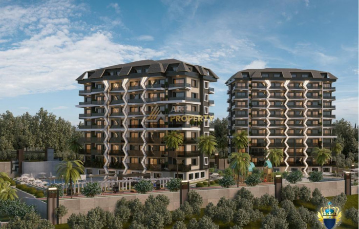 Новый проект на этапе строительства с видовыми квартирами в Авсалларе! - Ракурс 10