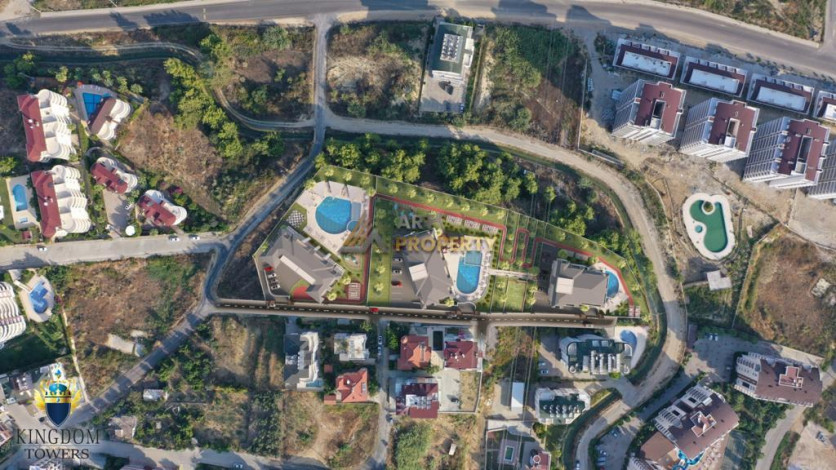 Новый проект на этапе строительства с видовыми квартирами в Авсалларе! - Ракурс 11