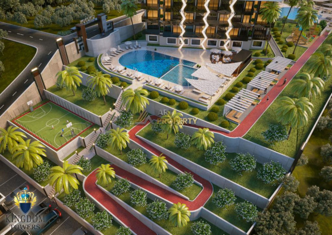 Новый проект на этапе строительства с видовыми квартирами в Авсалларе! - Ракурс 17