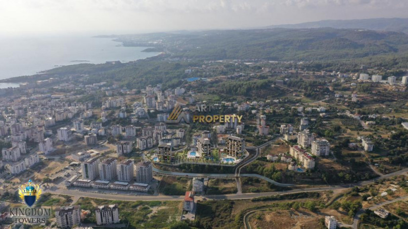 Новый проект на этапе строительства с видовыми квартирами в Авсалларе! - Ракурс 21