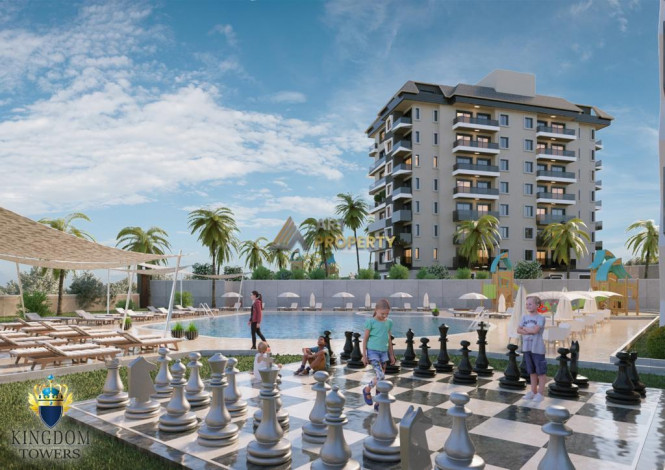 Новый проект на этапе строительства с видовыми квартирами в Авсалларе! - Ракурс 23