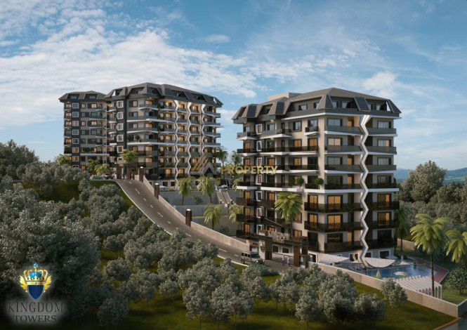 Новый проект на этапе строительства с видовыми квартирами в Авсалларе! - Ракурс 25