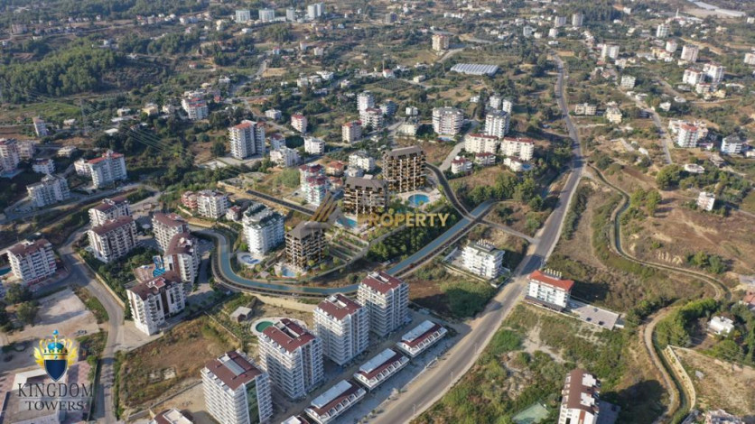 Новый проект на этапе строительства с видовыми квартирами в Авсалларе! - Ракурс 29