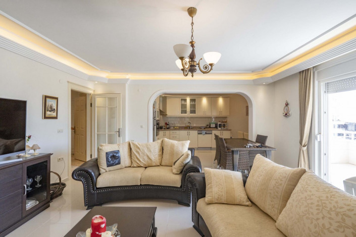 Шикарная меблированная квартира большой площади в Махмутлар, 130м - Ракурс 11