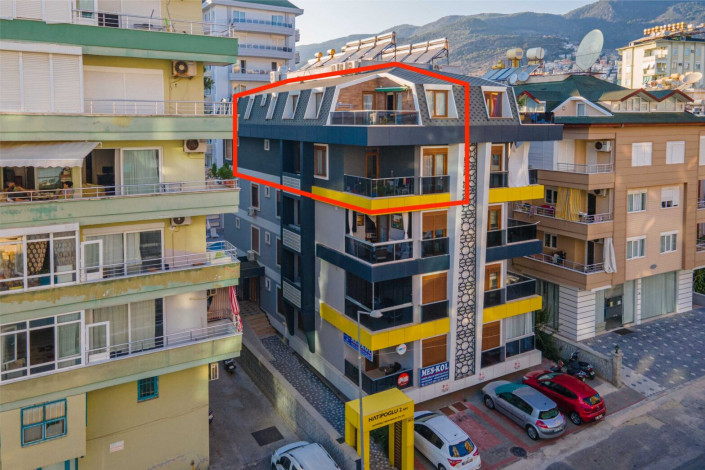 Пентхаус 3+1 в районе Клеопатры в новом доме, 170 м2 - Ракурс 2