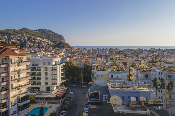 Пентхаус 3+1 в районе Клеопатры в новом доме, 170 м2 - Ракурс 25