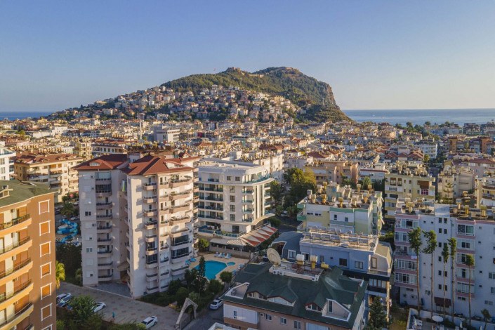 Пентхаус 3+1 в районе Клеопатры в новом доме, 170 м2 - Ракурс 26