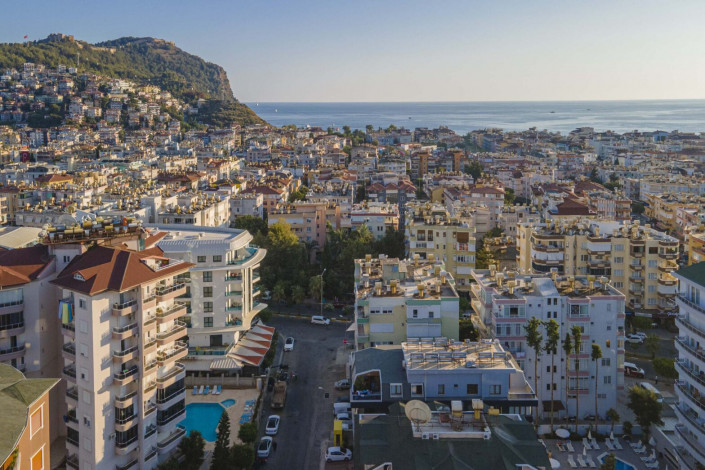 Пентхаус 3+1 в районе Клеопатры в новом доме, 170 м2 - Ракурс 27