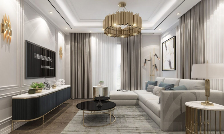 Проект в Авсалларе на этапе строительства с планировками 2+1, 97 м2 - Ракурс 36