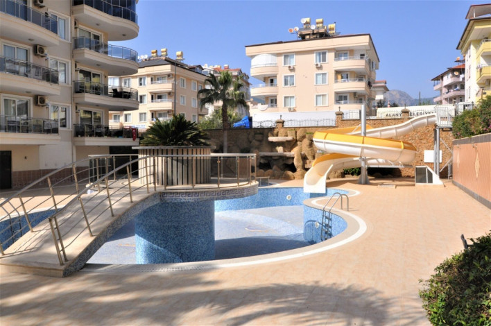 Квартира 2+1 с мебелью в престижном районе Оба, 110 м2 - Ракурс 14