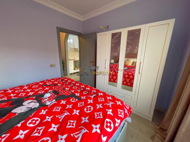 Меблированная двухкомнатная квартира с большим балконом в районе Оба, 65 м2 - Ракурс 13