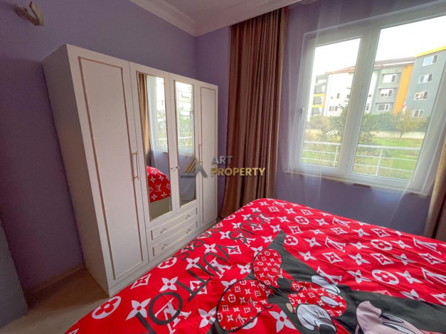 Меблированная двухкомнатная квартира с большим балконом в районе Оба, 65 м2 - Ракурс 17