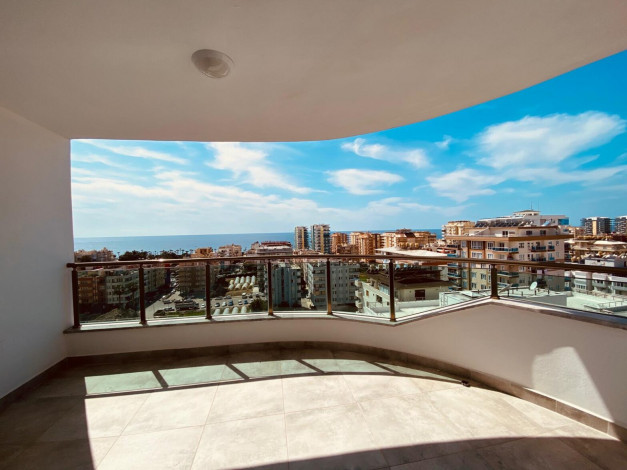 Двухкомнатная квартира с Махмутлар с видом на море и горы, 68 м2 - Ракурс 4