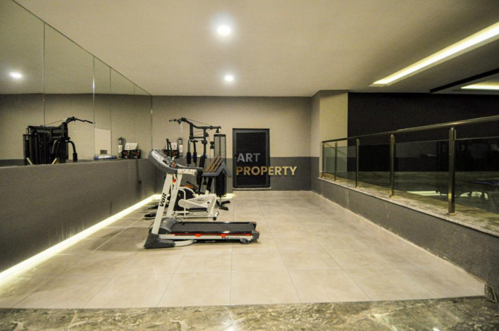 Двухкомнатная квартира с Махмутлар с видом на море и горы, 68 м2 - Ракурс 6