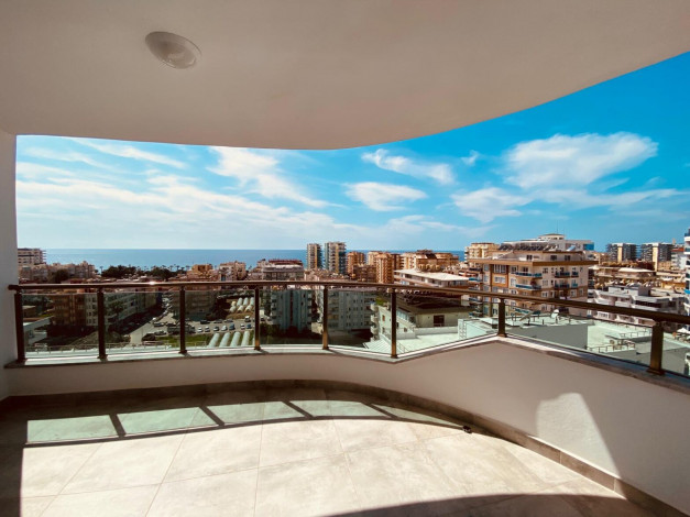 Двухкомнатная квартира с Махмутлар с видом на море и горы, 68 м2 - Ракурс 10