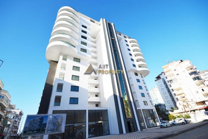 Двухкомнатная квартира с Махмутлар с видом на море и горы, 68 м2 - Ракурс 18