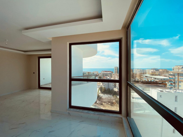 Двухкомнатная квартира с Махмутлар с видом на море и горы, 68 м2 - Ракурс 19