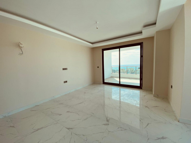 Двухкомнатная квартира с Махмутлар с видом на море и горы, 68 м2 - Ракурс 20