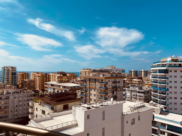 Двухкомнатная квартира с Махмутлар с видом на море и горы, 68 м2 - Ракурс 28