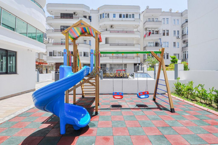 Двухкомнатная квартира с Махмутлар с видом на море и горы, 68 м2 - Ракурс 30