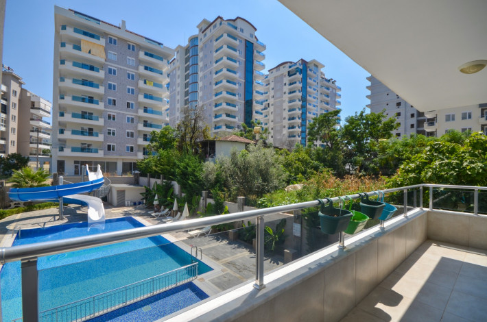 Квартира 1+1 в комплексе с инфраструктурой в начале Махмутлара, 75 м2 - Ракурс 15