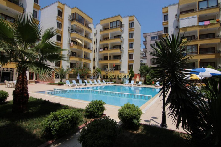 Двухкомнатная квартира всего в 300 метрах от моря в Махмутлар, 50 м2 - Ракурс 3