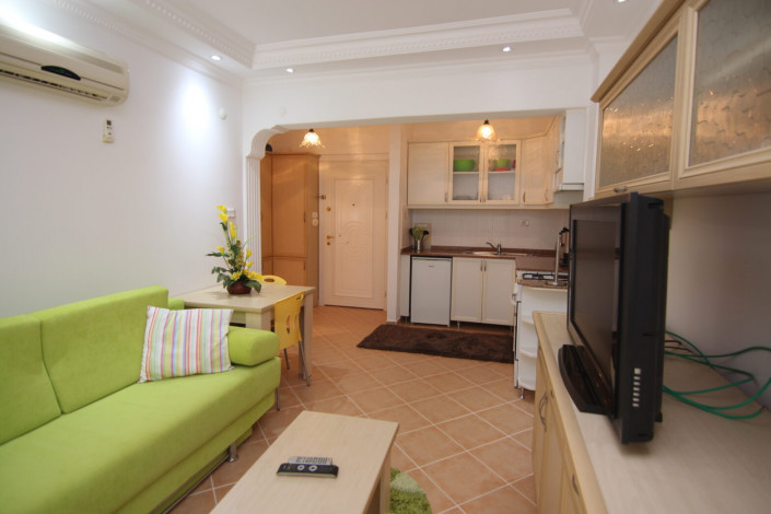 Двухкомнатная квартира всего в 300 метрах от моря в Махмутлар, 50 м2 - Ракурс 9