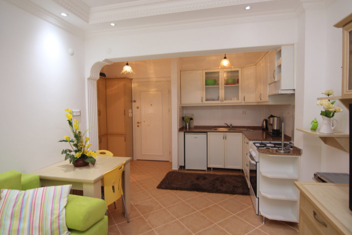 Двухкомнатная квартира всего в 300 метрах от моря в Махмутлар, 50 м2 - Ракурс 10