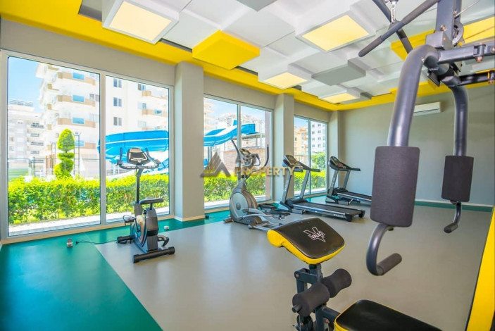 Трехкомнатная меблированная квартира на улице Ататюрк в центральной части района Махмутлар, 115м - Ракурс 19