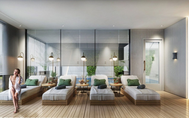 Скоро стартует строительство интересного комплекса с богатой инфраструктурой в районе Демирташ, 45-171 м2 - Ракурс 7