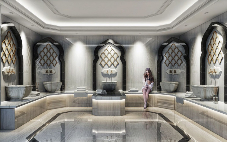 Скоро стартует строительство интересного комплекса с богатой инфраструктурой в районе Демирташ, 45-171 м2 - Ракурс 14