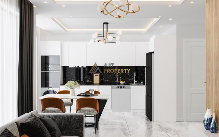 Скоро стартует строительство интересного комплекса с богатой инфраструктурой в районе Демирташ, 45-171 м2 - Ракурс 21